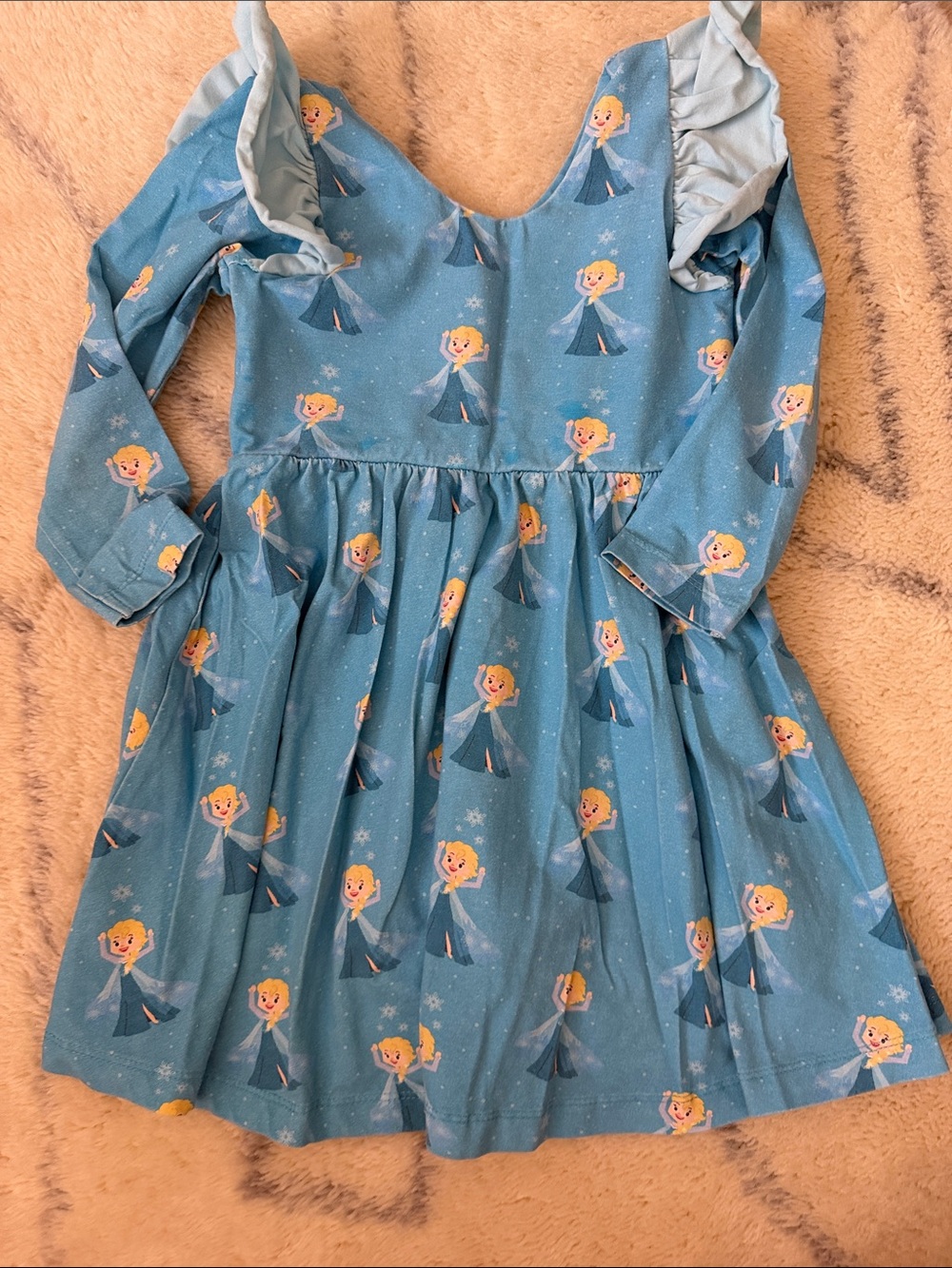 Monica and Andy long sleeve Frozen Dress